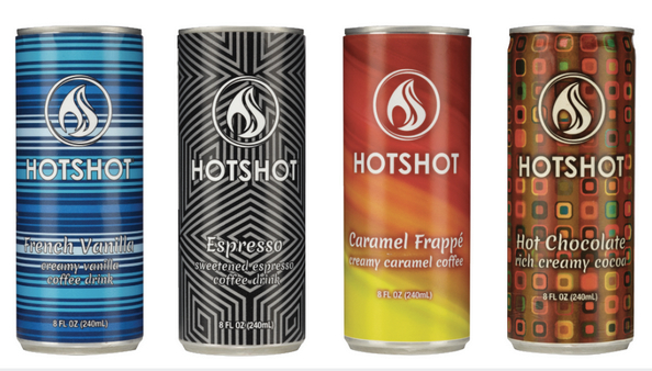 Hot Shot Coffee In A Can 